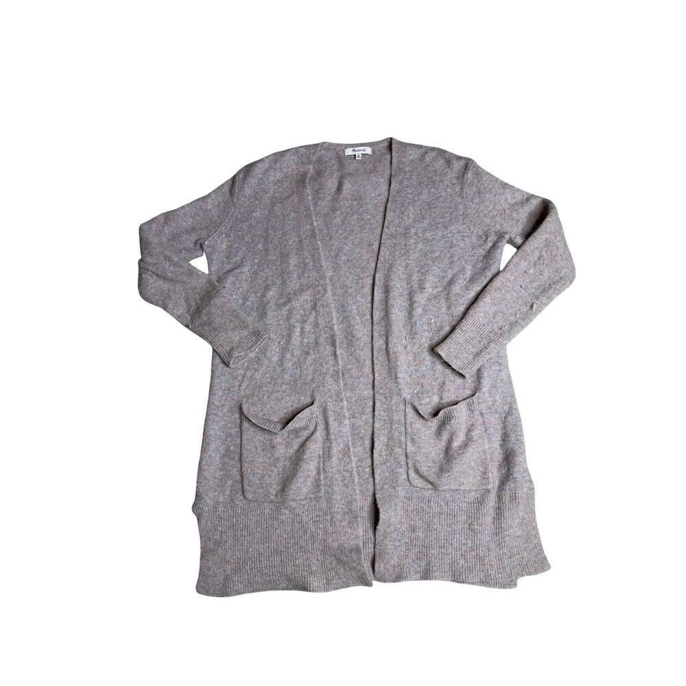 Madewell Size XS Oversized Kent Cardigan Sweater Purple Cozy